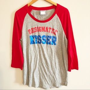 PINK | VS Phillies Baseball Tee- Size L